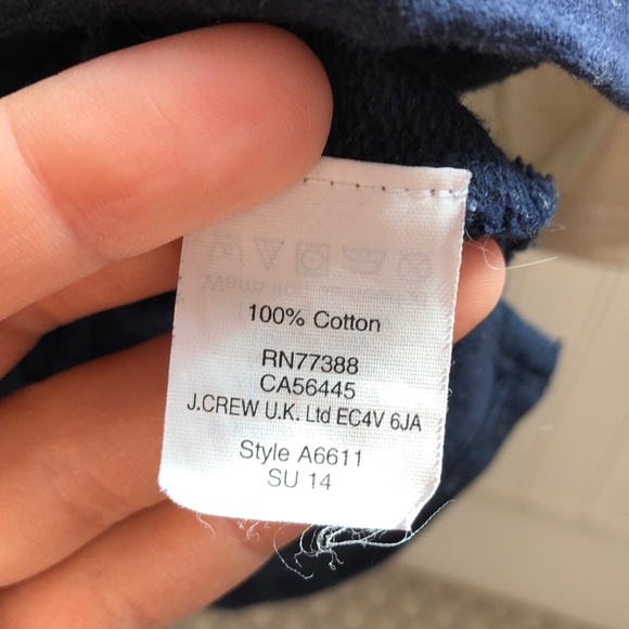 J. Crew Varsity Stripe Sweatshirt - Picture 5 of 5